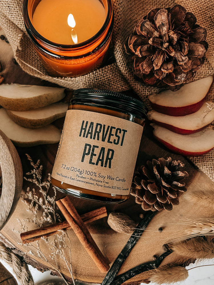 Harvest Pear Coastal Soy Candle | Autumn Orchard Aroma