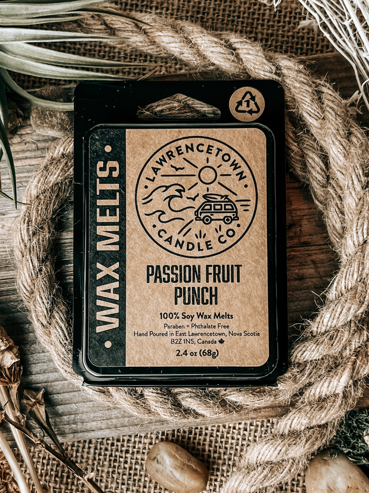 Passion Fruit Punch Premium Wax Melts | Lawrencetown Candle Co