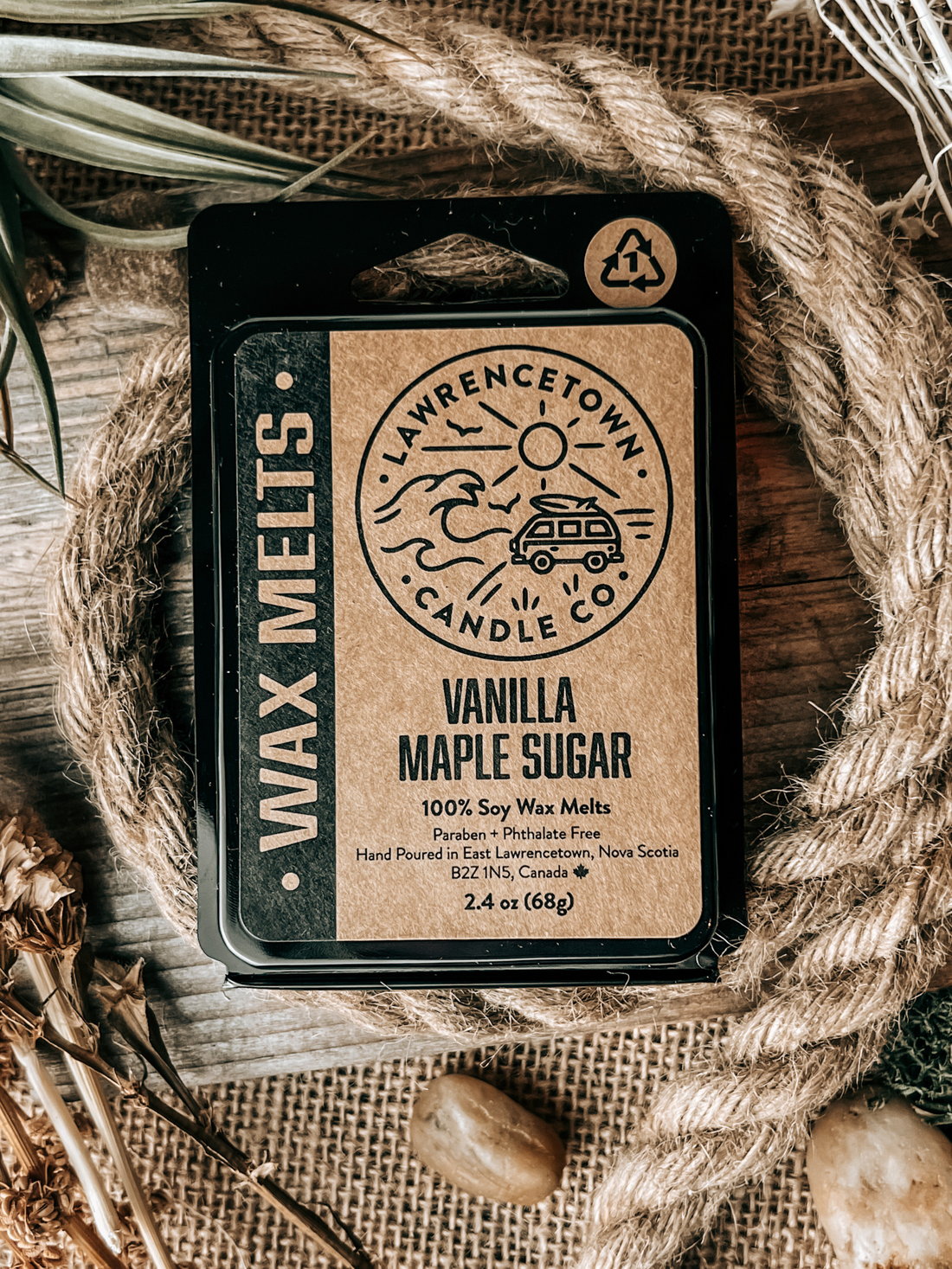 Vanilla Maple Sugar Premium Wax Melts | Lawrencetown Candle Co