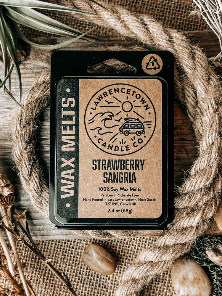 Strawberry Sangria Premium Wax Melts | Lawrencetown Candle Co
