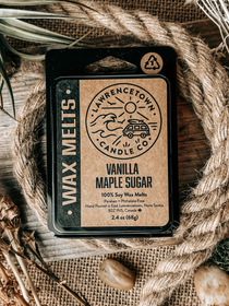 Vanilla Maple Sugar Premium Wax Melts | Lawrencetown Candle Co