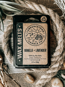 Vanilla + Lavender Premium Wax Melts | Lawrencetown Candle Co